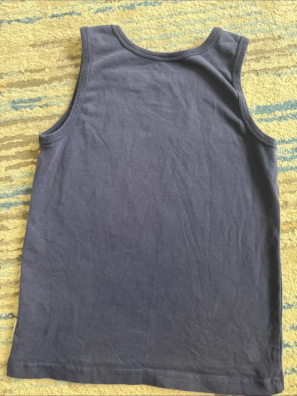 Tommy Bahama sz 5-6 blue graphic print surf T-shirt and tank top bundle,lot of 2